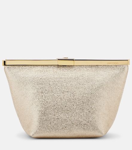 Pochette Ganache en cuir métallisé - Jimmy Choo - Modalova