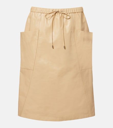 Alaïa Jupe crayon en cuir - Alaia - Modalova