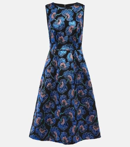 Robe midi à fleurs - Carolina Herrera - Modalova