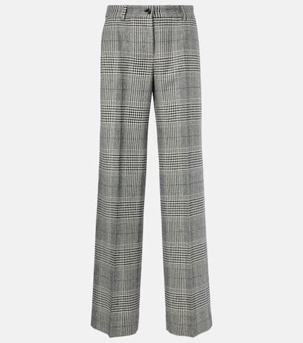 Pantalon évasé en laine et cachemire - Dolce&Gabbana - Modalova