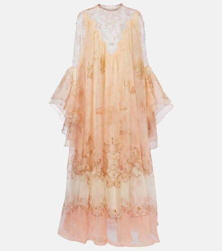 Robe longue Hypnotic en soie - Zimmermann - Modalova