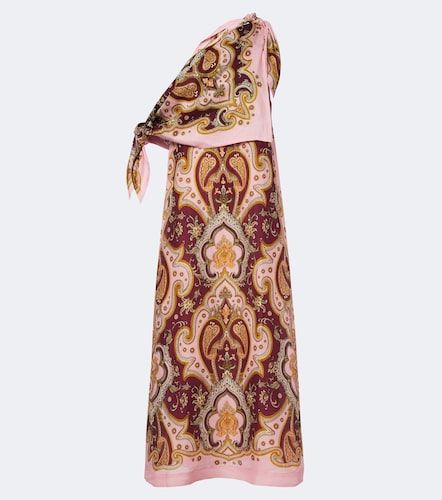 Alémais Robe longue Porter asymétrique à imprimé - Alemais - Modalova