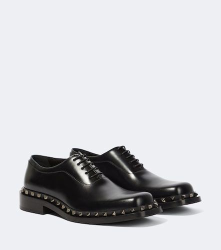Richelieus Rockstud en cuir - Valentino Garavani - Modalova