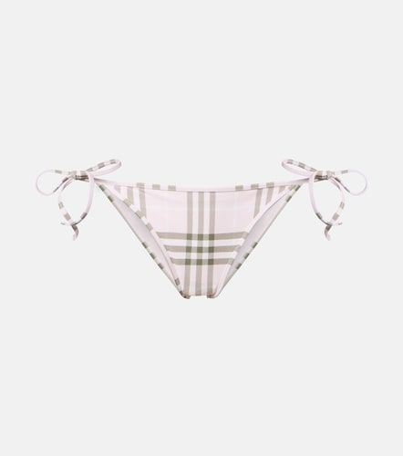 Culotte de bikini Check - Burberry - Modalova