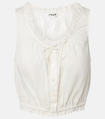 Top Sicilia en coton et dentelle - Staud - Modalova