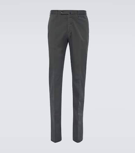 Pantalon droit en coton mélangé - Incotex - Modalova