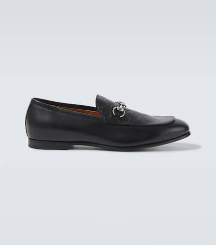 Gucci Mocassins Horsebit GG en cuir - Gucci - Modalova