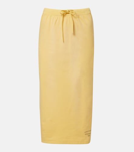 Jupe midi en coton mélangé - Acne Studios - Modalova