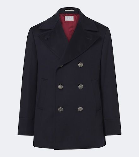 Caban en laine vierge - Brunello Cucinelli - Modalova