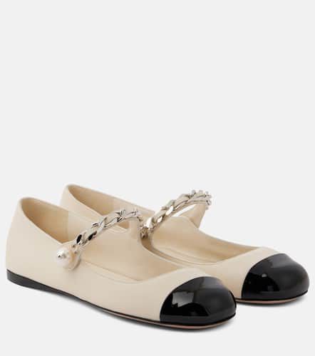 Ballerines Mary Jane en cuir - Miu Miu - Modalova