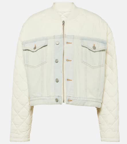 Veste en jean matelassée - MM6 Maison Margiela - Modalova