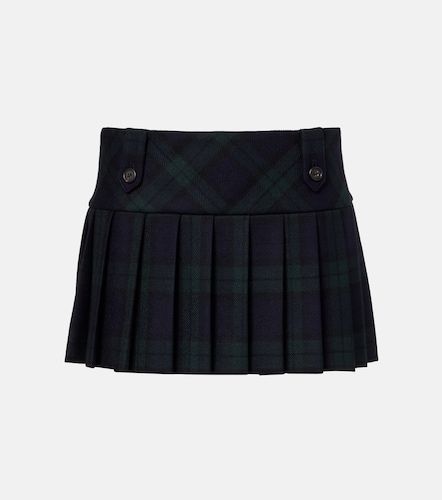 Miu Miu Mini-jupe en laine vierge - Miu Miu - Modalova