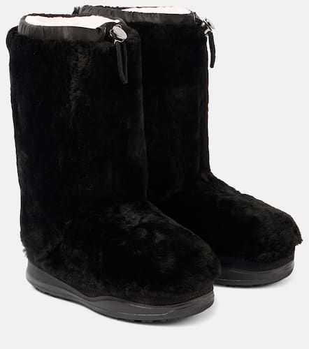 Bogner Bottes en cuir et shearling - Bogner - Modalova