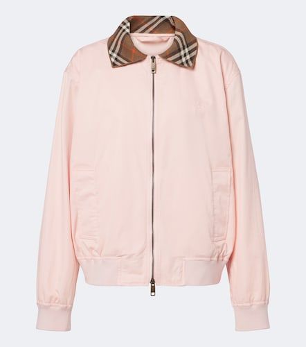 Veste blouson Check en coton - Burberry - Modalova