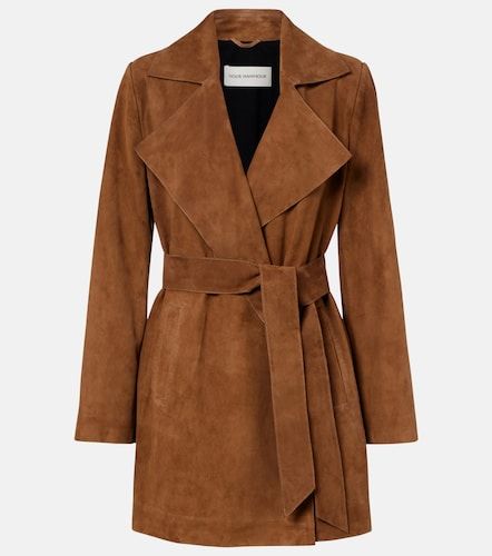 Nour Hammour Manteau Kerry en daim - Nour Hammour - Modalova