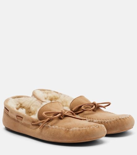 Chaussures bateau Lucca en daim - The Row - Modalova