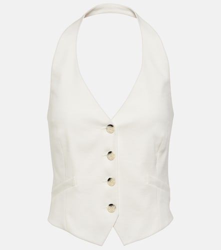 Gilet de costume Arabella en lin mélangé - Veronica Beard - Modalova