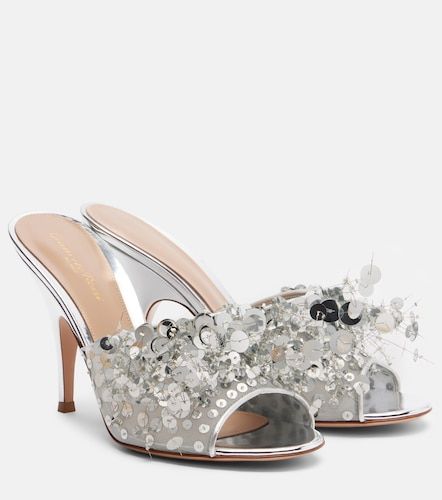 Mules Abyssa à sequins - Gianvito Rossi - Modalova