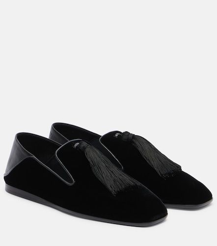Slip-on Eliot Slipper en velours - Jimmy Choo - Modalova