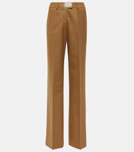 Pantalon à taille haute en laine - Dolce&Gabbana - Modalova