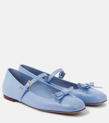 Ballerines Romance Bow en cuir verni - Valentino Garavani - Modalova