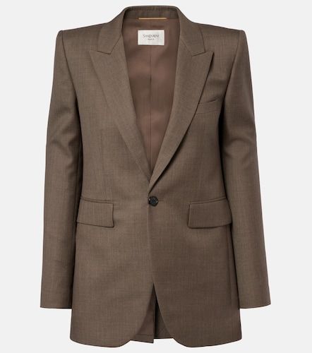 Saint Laurent Blazer en laine - Saint Laurent - Modalova