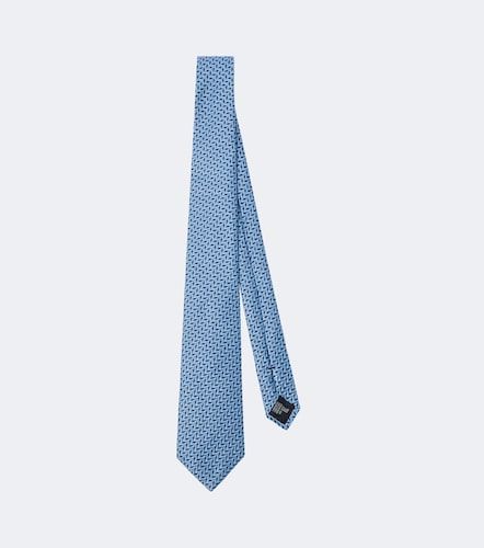 Cravate en jacquard de soie - Giorgio Armani - Modalova