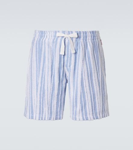 Short Trevon en coton éponge à rayures - Orlebar Brown - Modalova