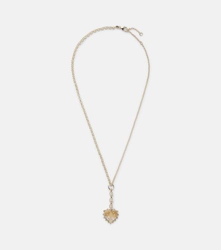 Collier Heart Medium en or 18 carats (750/1000) et diamants - FoundRae - Modalova