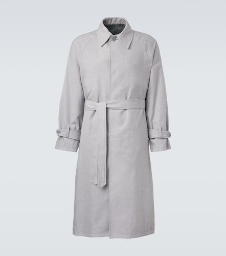 Stòffa Manteau en laine à ceinture - Stoffa - Modalova