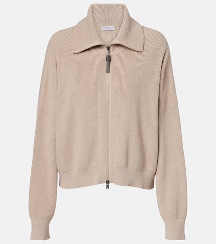 Veste blouson en coton - Brunello Cucinelli - Modalova