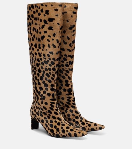 Bottes Ona 55 en cuir façon poulain - Khaite - Modalova