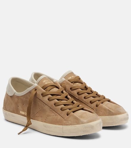 Baskets Super-Star en daim - Golden Goose - Modalova