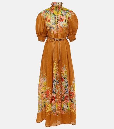 Robe longue Alight à imprimé floral - Zimmermann - Modalova