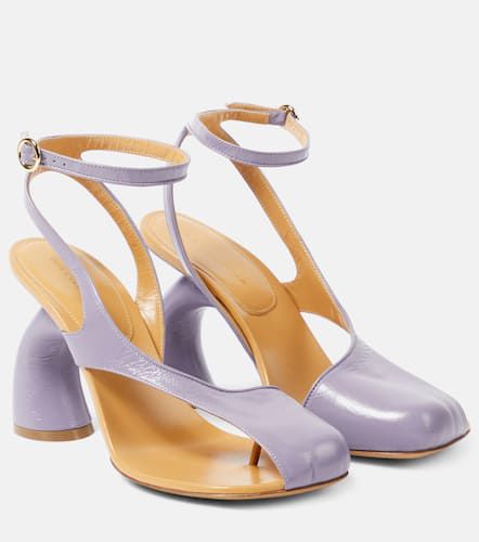 Escarpins Asymmetric Virgo 95 en cuir - Dries Van Noten - Modalova