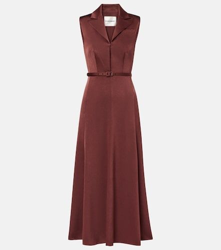 Robe midi Vander en crêpe de satin - Roland Mouret - Modalova