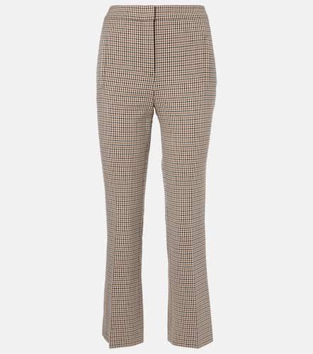 Pantalon raccourci Arte Houndstooth à taille haute - Veronica Beard - Modalova