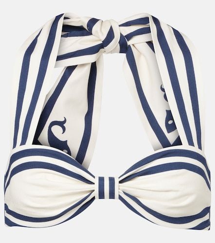 Alémais Brassière Marine rayée en coton - Alemais - Modalova