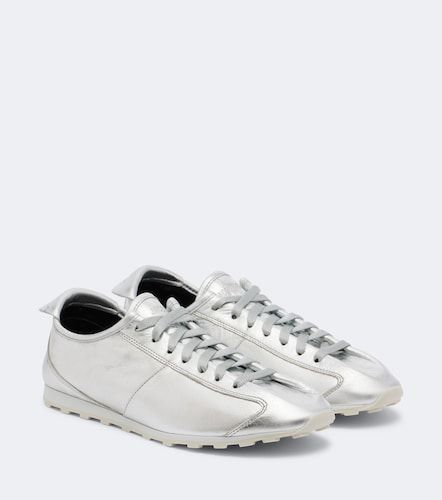 Baskets Tennis en cuir métallisé - Jacquemus - Modalova