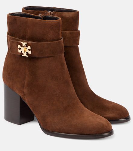 Tory Burch Bottines T Lock en daim - Tory Burch - Modalova