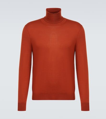 Pull à col roulé en laine - Saint Laurent - Modalova