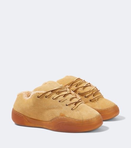 Baskets Sand Vamp en daim et shearling - ERL - Modalova