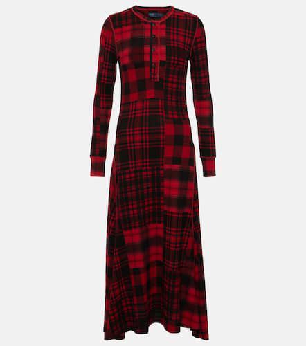 Robe longue en coton à carreaux - Polo Ralph Lauren - Modalova