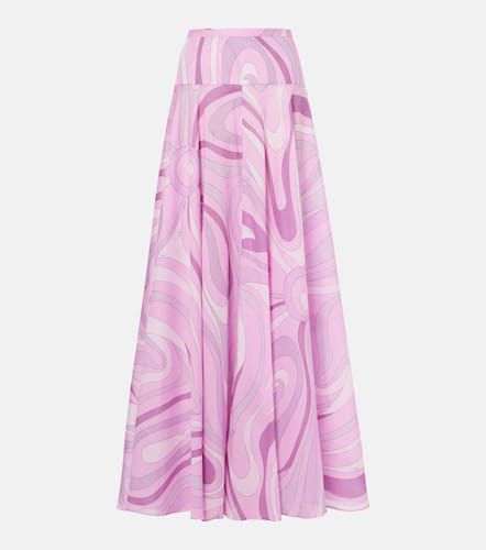 Pucci Jupe longue Marmo en coton - Pucci - Modalova