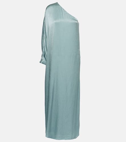 Robe longue Sonia en satin de soie - Staud - Modalova