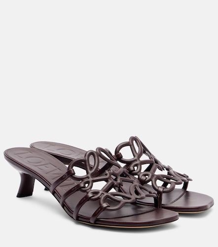 Mules Petal Anagram 45 en cuir - Loewe - Modalova