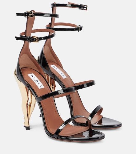 Alaïa Sandales Cabaret en cuir verni - Alaia - Modalova