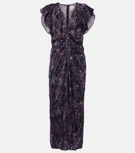 Robe midi Lyndsay imprimée - Isabel Marant - Modalova