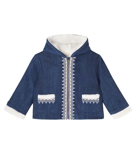 Veste Melvette brodée en jean - Louise Misha - Modalova