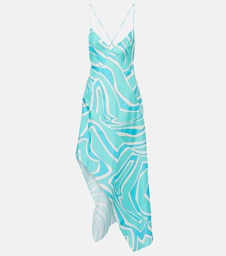 Pucci Robe midi Labirinto en soie - Pucci - Modalova